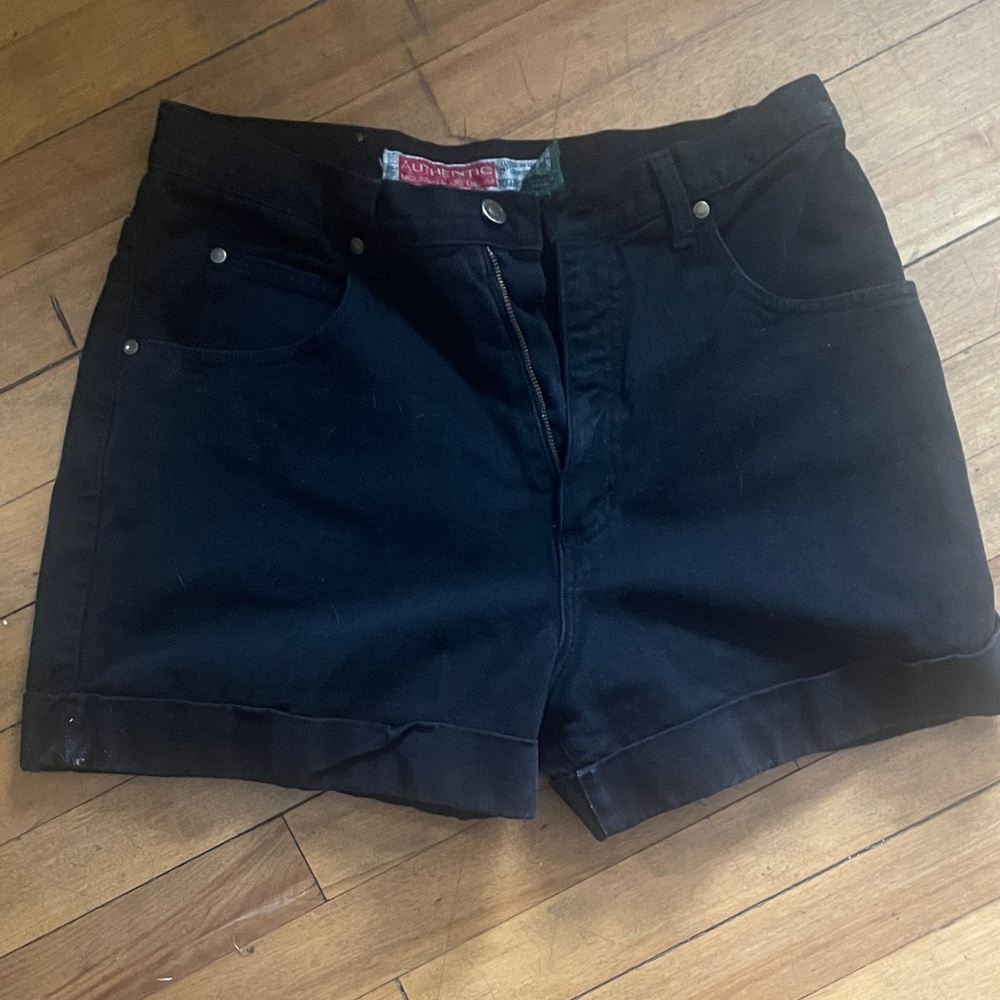 American Eagle Outfitters Black Jean Shorts